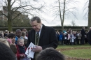 Blessing service for the new Hatfield House Field of Remembrance