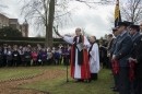 Blessing service for the new Hatfield House Field of Remembrance