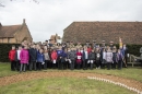 Blessing service for the new Hatfield House Field of Remembrance